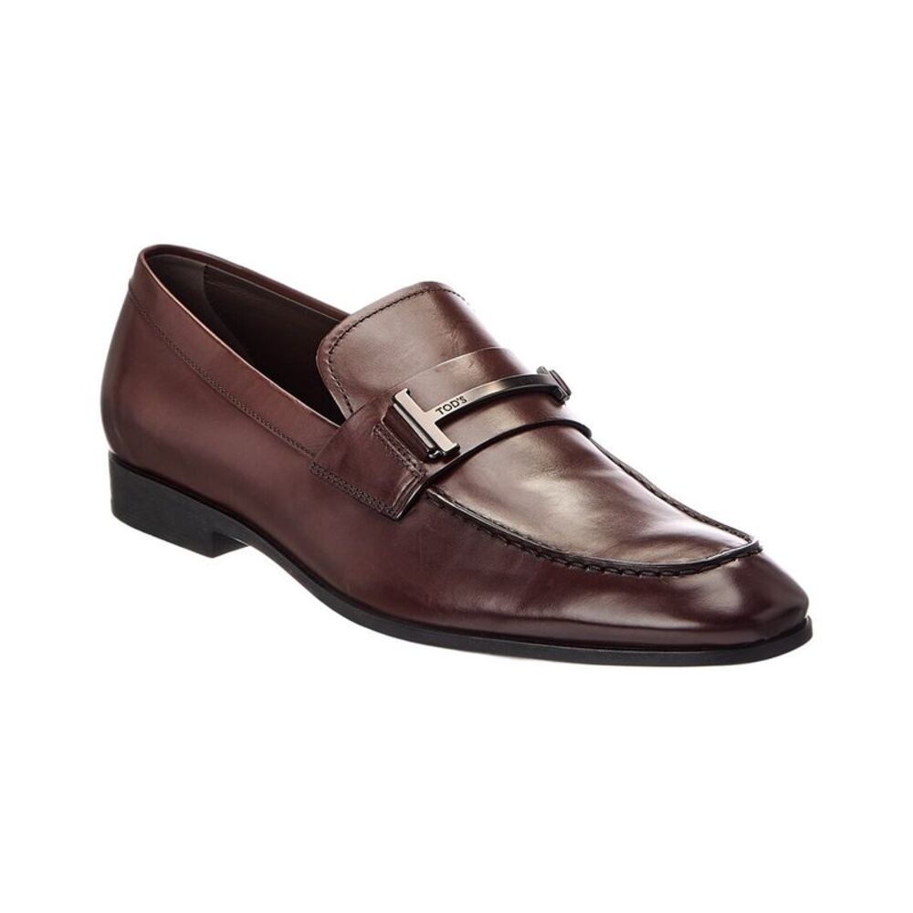 Tod's Leather Loafer, Brown